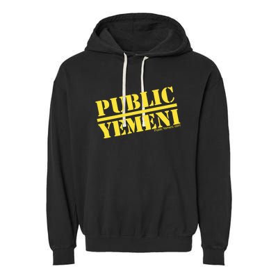 Mike Eshaq Comedian Public Yemeni Garment-Dyed Fleece Hoodie