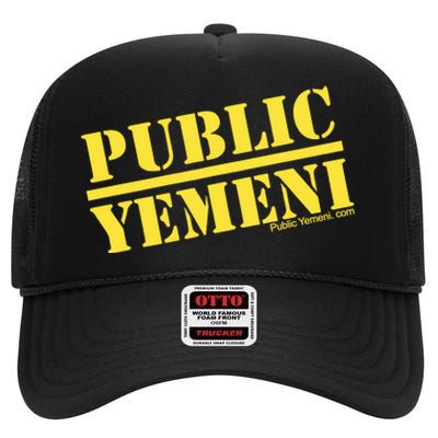 Mike Eshaq Comedian Public Yemeni High Crown Mesh Back Trucker Hat