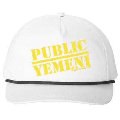 Mike Eshaq Comedian Public Yemeni Snapback Five-Panel Rope Hat