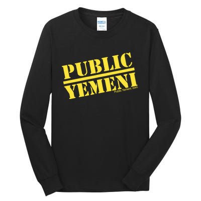 Mike Eshaq Comedian Public Yemeni Tall Long Sleeve T-Shirt