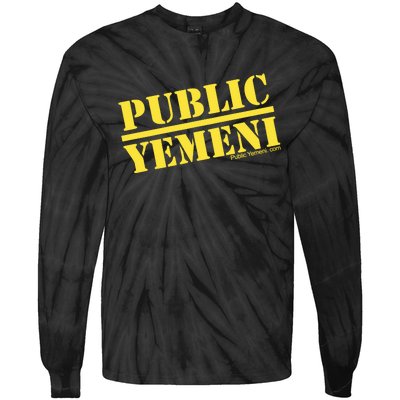 Mike Eshaq Comedian Public Yemeni Tie-Dye Long Sleeve Shirt