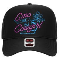 Megan Emo Cowgirl Am I Okay High Crown Mesh Back Trucker Hat