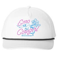 Megan Emo Cowgirl Am I Okay Snapback Five-Panel Rope Hat