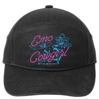 Megan Emo Cowgirl Am I Okay 7-Panel Snapback Hat