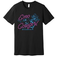 Megan Emo Cowgirl Am I Okay Premium T-Shirt