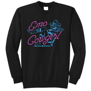 Megan Emo Cowgirl Am I Okay Tall Sweatshirt