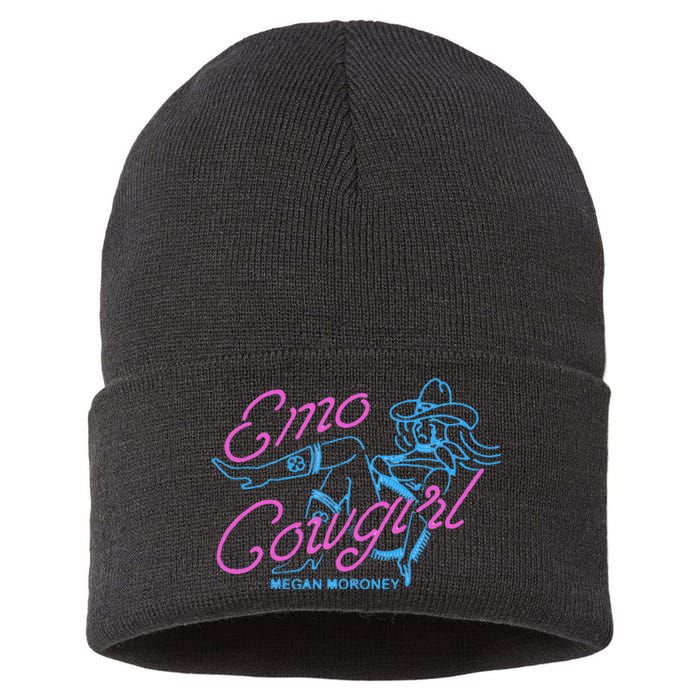 Megan Emo Cowgirl Am I Okay Sustainable Knit Beanie