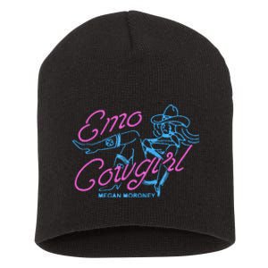 Megan Emo Cowgirl Am I Okay Short Acrylic Beanie