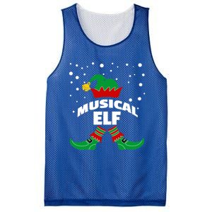 Musical Elf Christmas Family Group Pictures SantaS Helper Gift Mesh Reversible Basketball Jersey Tank