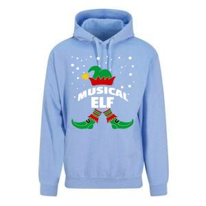 Musical Elf Christmas Family Group Pictures SantaS Helper Gift Unisex Surf Hoodie