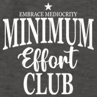 Medium Effort Club Embrace Mediocrity Vector Backpack
