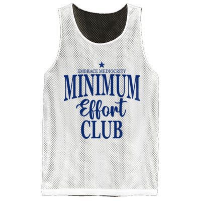 Medium Effort Club Embrace Mediocrity Mesh Reversible Basketball Jersey Tank