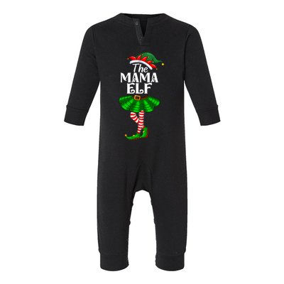 Mama Elf Christmas Costume Matching Family Mama Elf Squad Gift Infant Fleece One Piece