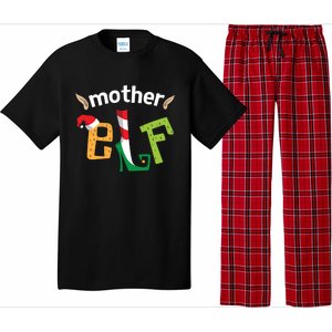 Mother Elf Christmas Elves Squad Mama Matching Elf Family Gift Pajama Set