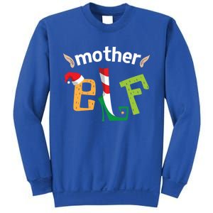 Mother Elf Christmas Elves Squad Mama Matching Elf Family Gift Sweatshirt