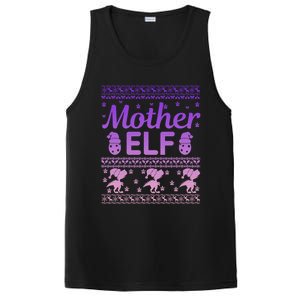 Mother Elf Christmas Family Ugly Xmas Christmas Gift PosiCharge Competitor Tank