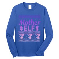 Mother Elf Christmas Family Ugly Xmas Christmas Gift Long Sleeve Shirt