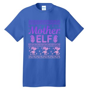 Mother Elf Christmas Family Ugly Xmas Christmas Gift Tall T-Shirt