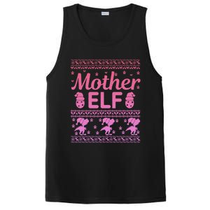 Mother Elf Christmas Family Ugly Xmas Christmas Gift PosiCharge Competitor Tank