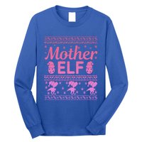 Mother Elf Christmas Family Ugly Xmas Christmas Gift Long Sleeve Shirt