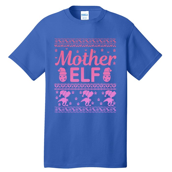 Mother Elf Christmas Family Ugly Xmas Christmas Gift Tall T-Shirt