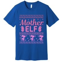 Mother Elf Christmas Family Ugly Xmas Christmas Gift Premium T-Shirt