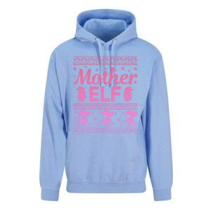 Mother Elf Christmas Family Ugly Xmas Christmas Gift Unisex Surf Hoodie