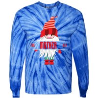 Mother Elf Christmas Pajama Mother Matching Family Group Gift Tie-Dye Long Sleeve Shirt