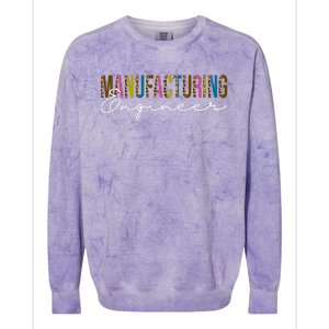 Manufacturing Engineer Cute Gift Colorblast Crewneck Sweatshirt