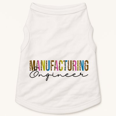 Manufacturing Engineer Cute Gift Doggie Tank