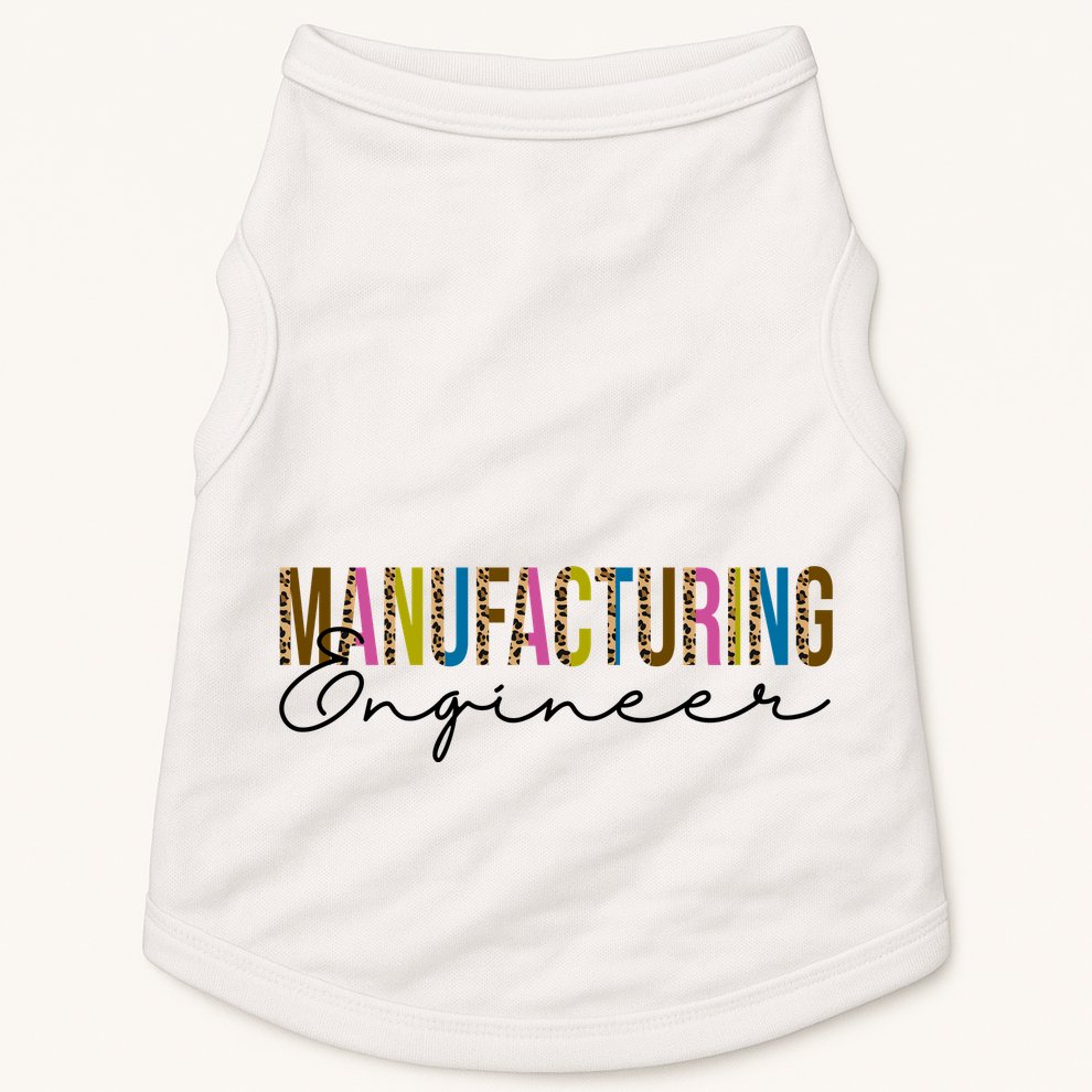 Manufacturing Engineer Cute Gift Doggie Tank