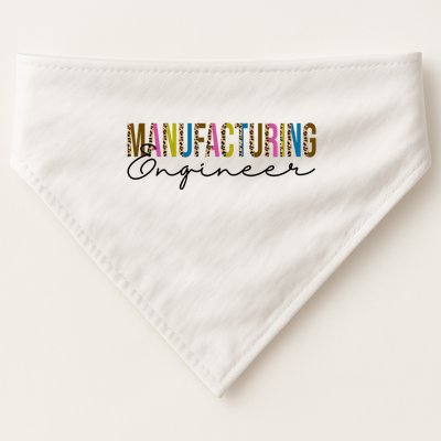 Manufacturing Engineer Cute Gift USA-Made Doggie Bandana