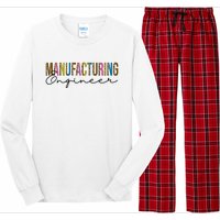 Manufacturing Engineer Cute Gift Long Sleeve Pajama Set