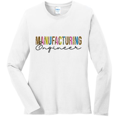 Manufacturing Engineer Cute Gift Ladies Long Sleeve Shirt