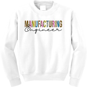 Manufacturing Engineer Cute Gift Kids Sweatshirt