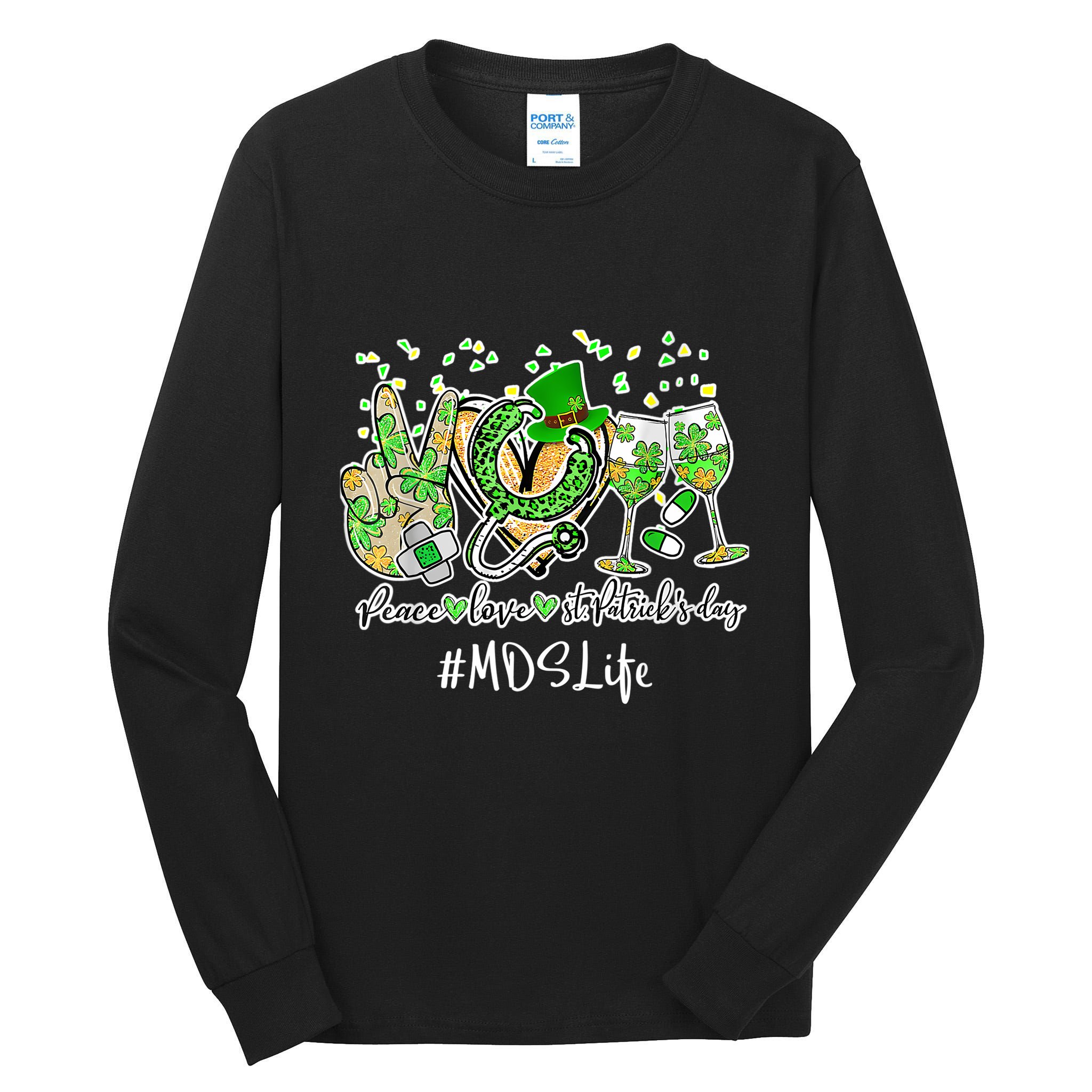 Mds Emt Cma Lpn Nurse Tall Long Sleeve T-Shirt