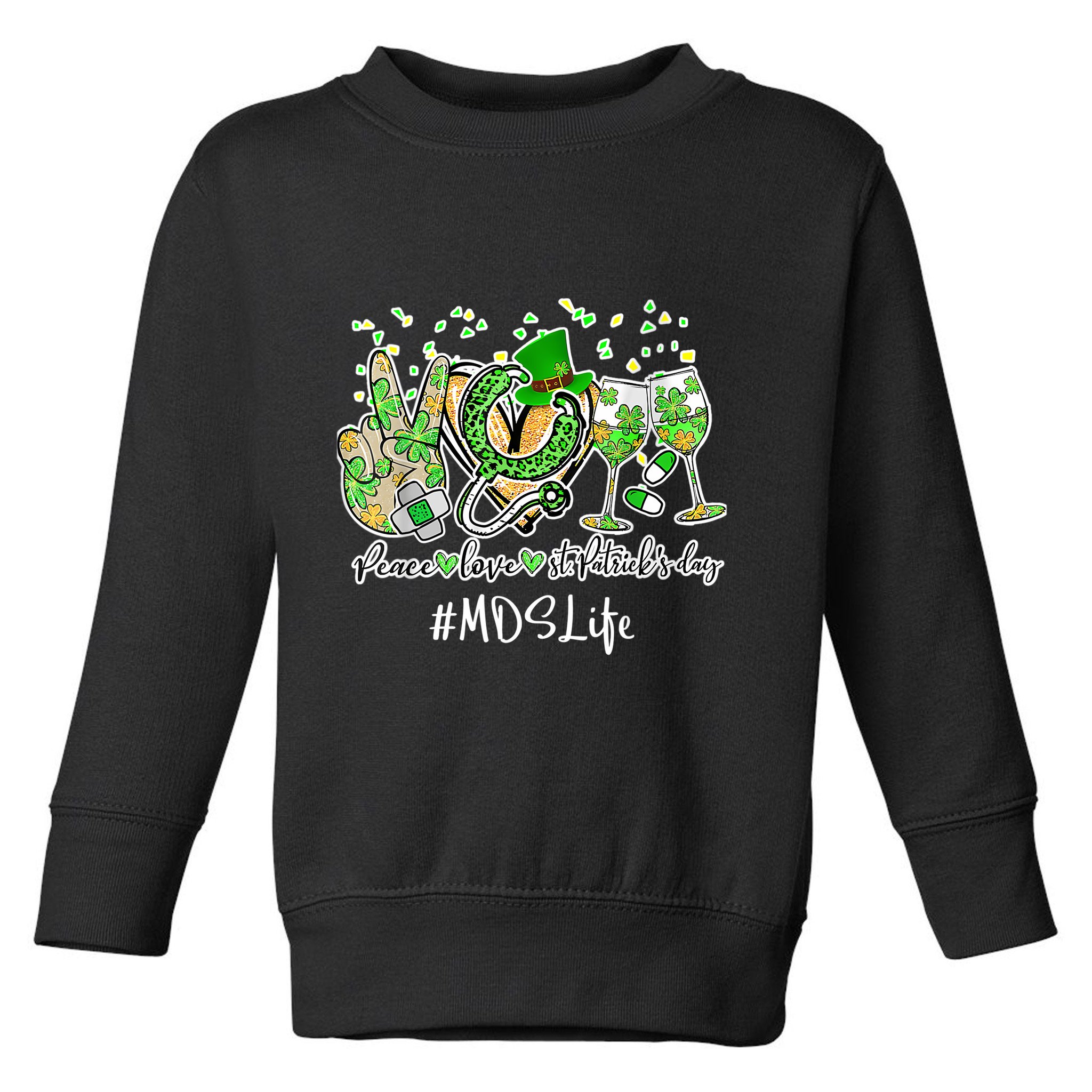 Mds Emt Cma Lpn Nurse Toddler Sweatshirt