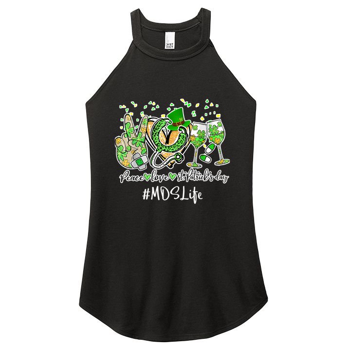 Mds Emt Cma Lpn Nurse Women's Perfect Tri Rocker Tank