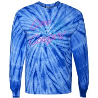 Megan Emo Cowgirl Am I Okay Tie-Dye Long Sleeve Shirt