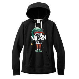 Mean Elf Christmas Group Xmas Pajama Party Cute Gift Women's Fleece Hoodie