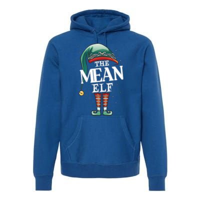 Mean Elf Christmas Group Xmas Pajama Party Cute Gift Premium Hoodie