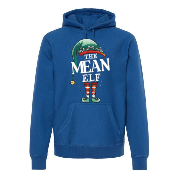 Mean Elf Christmas Group Xmas Pajama Party Cute Gift Premium Hoodie