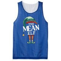 Mean Elf Christmas Group Xmas Pajama Party Cute Gift Mesh Reversible Basketball Jersey Tank