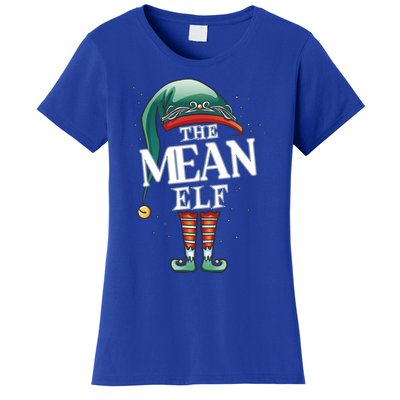 Mean Elf Christmas Group Xmas Pajama Party Cute Gift Women's T-Shirt