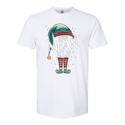 Mean Elf Christmas Group Xmas Pajama Party Cute Gift Softstyle CVC T-Shirt