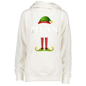 Mean Elf Christmas Matching Family Group Pjs Gift Womens Funnel Neck Pullover Hood