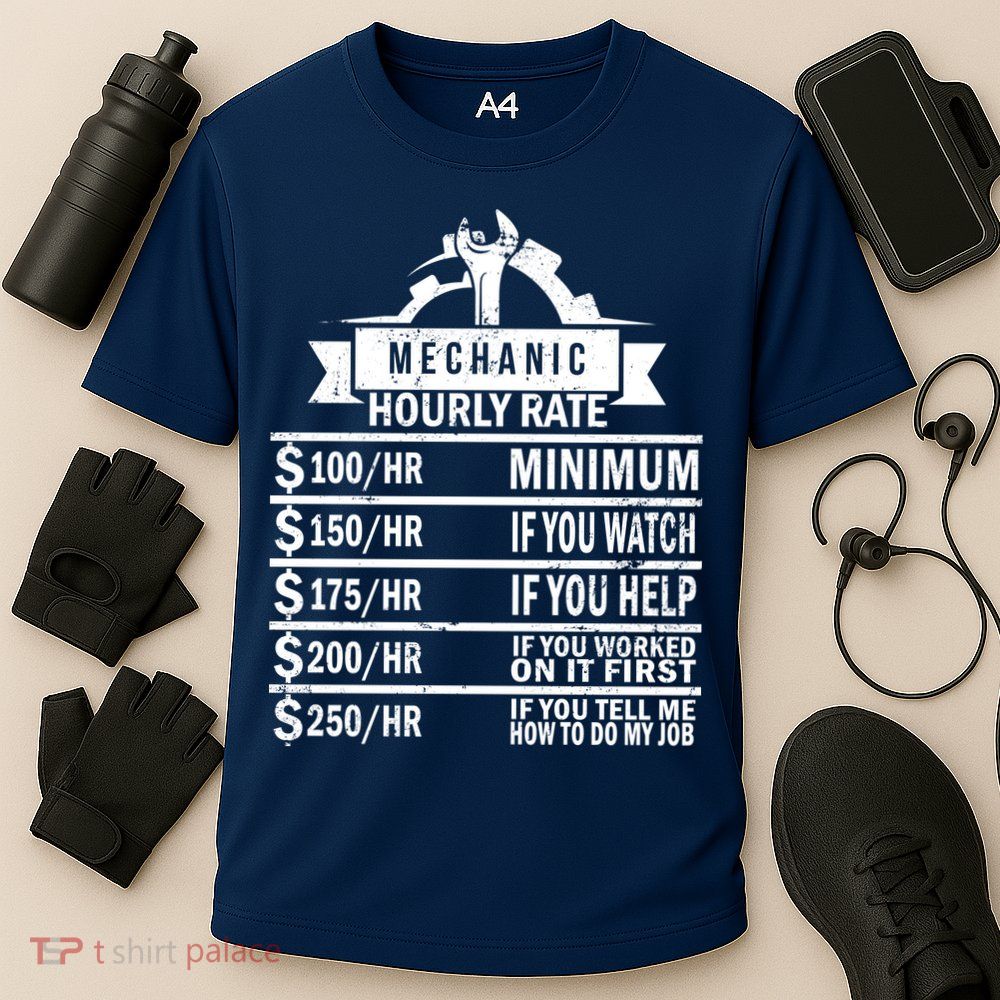 Mechanic Hourly Rate Performance Shirt
