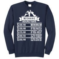 Mechanic Hourly Rate Sweatshirt