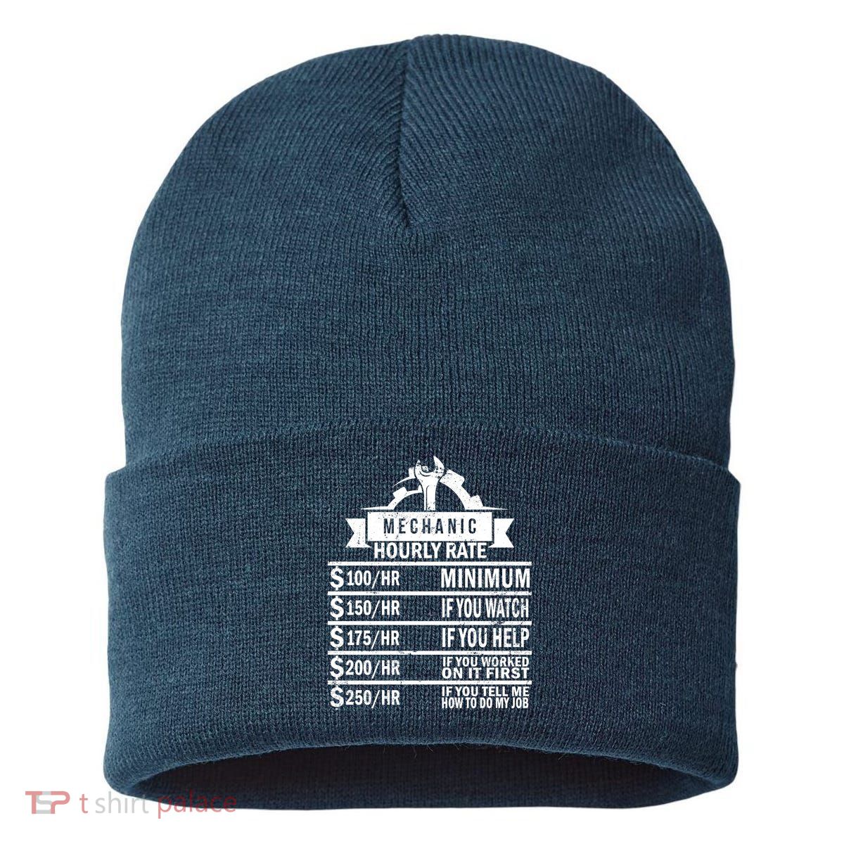 Mechanic Hourly Rate Sustainable Knit Beanie