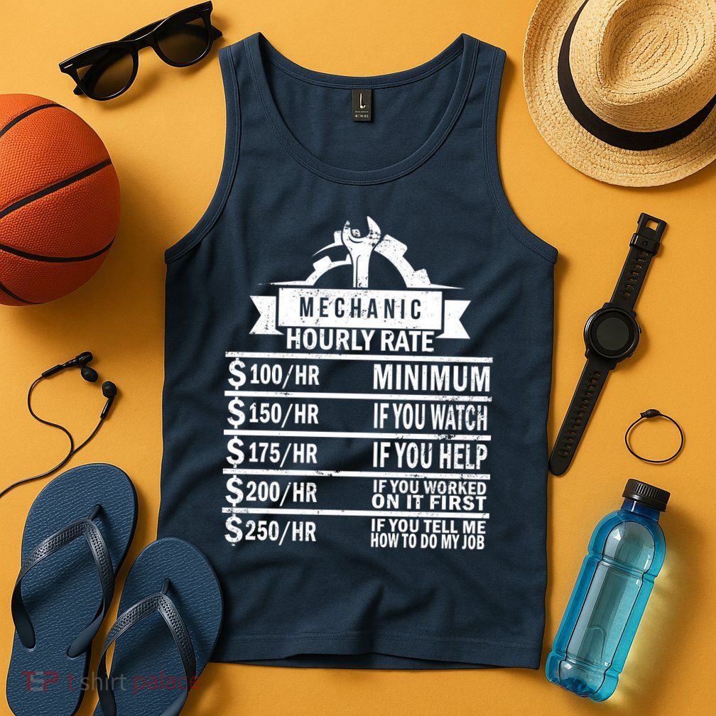 Mechanic Hourly Rate Tank Top